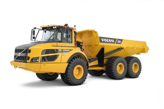 VOLVO A25G (test) - Volvo a25g linksvoor 4 - Volvo A25G (test)