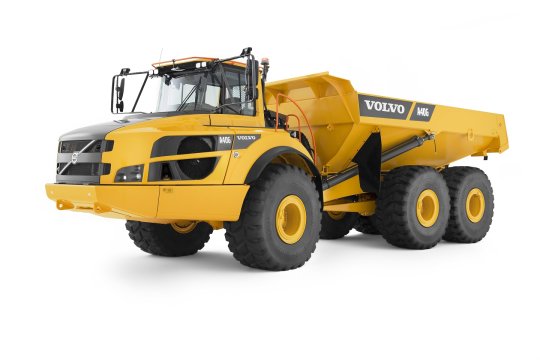 VOLVO A40 - Volvo a40g linksvoor 2 - Volvo A40