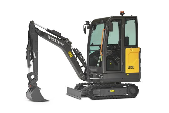 VOLVO EC15E - Volvo ec15e linksvoor 1 - Volvo EC15E