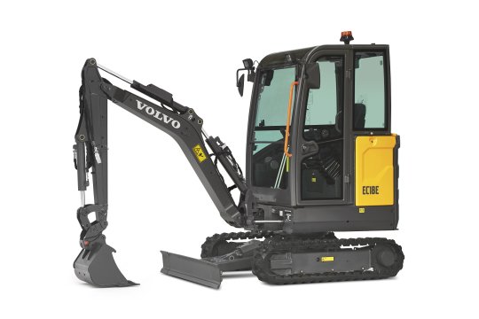 VOLVO EC18E - Volvo ec18e linksvoor 1 - Volvo EC18E