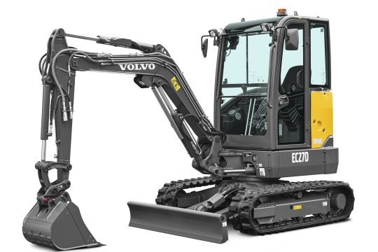 VOLVO EC27D - Volvo ec27d linksvoor 1 - Volvo EC27D