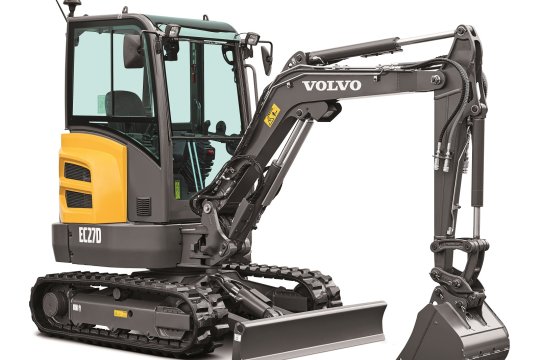 VOLVO EC27D - Volvo ec27d rechtsvoor - Volvo EC27D