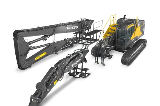 VOLVO EC480E HR - Volvo ec480e hr linksvoor 1 - Volvo EC480E HR