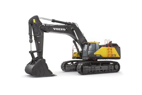 Graafmachines op rupsen