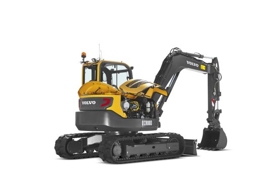 VOLVO ECR88D - Volvo ecr88d rechtsachter kap open - Volvo ECR88D