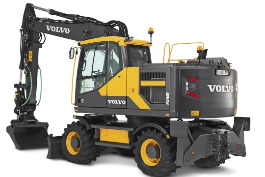 VOLVO EW160E - Volvo ew160e linksachter - Volvo EW160E