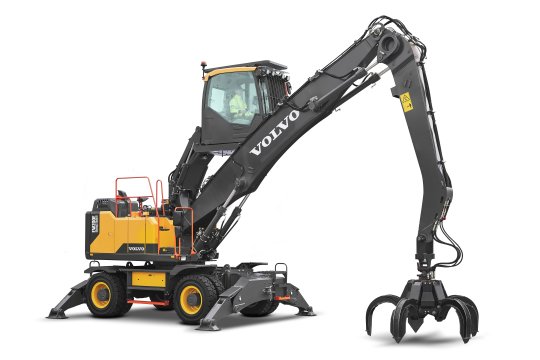 VOLVO EW200E MH - Volvo ew200e mh rechtsvoor cabine omhoog - Volvo EW200E MH