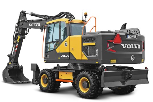 VOLVO EW220E - Volvo ew220e linksachter - Volvo EW220E