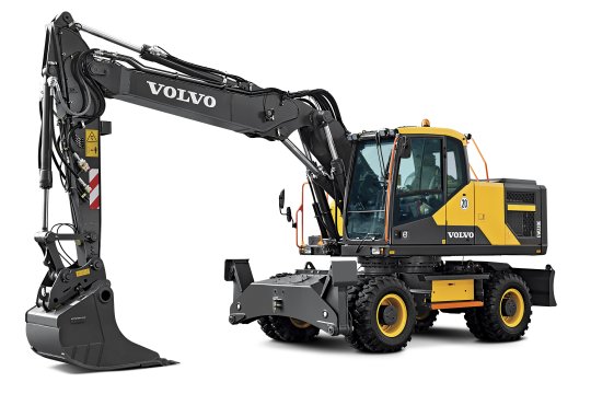 VOLVO EW220E - Volvo ew220e linksvoor - Volvo EW220E