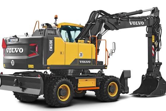 VOLVO EW220E - Volvo ew220e rechtsachter - Volvo EW220E