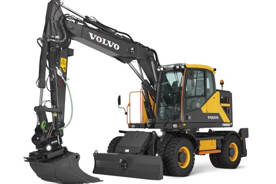 VOLVO EWR150F - Volvo ewr150e linksvoor - Volvo EWR150F