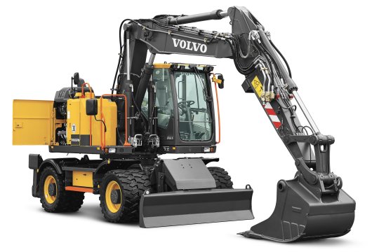 VOLVO EWR170F - Volvo ewr170e rechtsvoor kap open - Volvo EWR170F