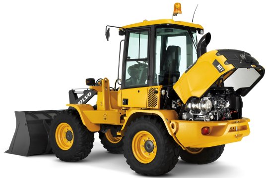 VOLVO L30G - Volvo l30g l35g linksachter kap open - Volvo L30G